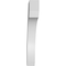 Ekena Millwork 4-in. W x 24-in. D x 30-in. H Legacy Architectural Grade PVC Knee Brace BRCP04X24X30LEC - alternate 4